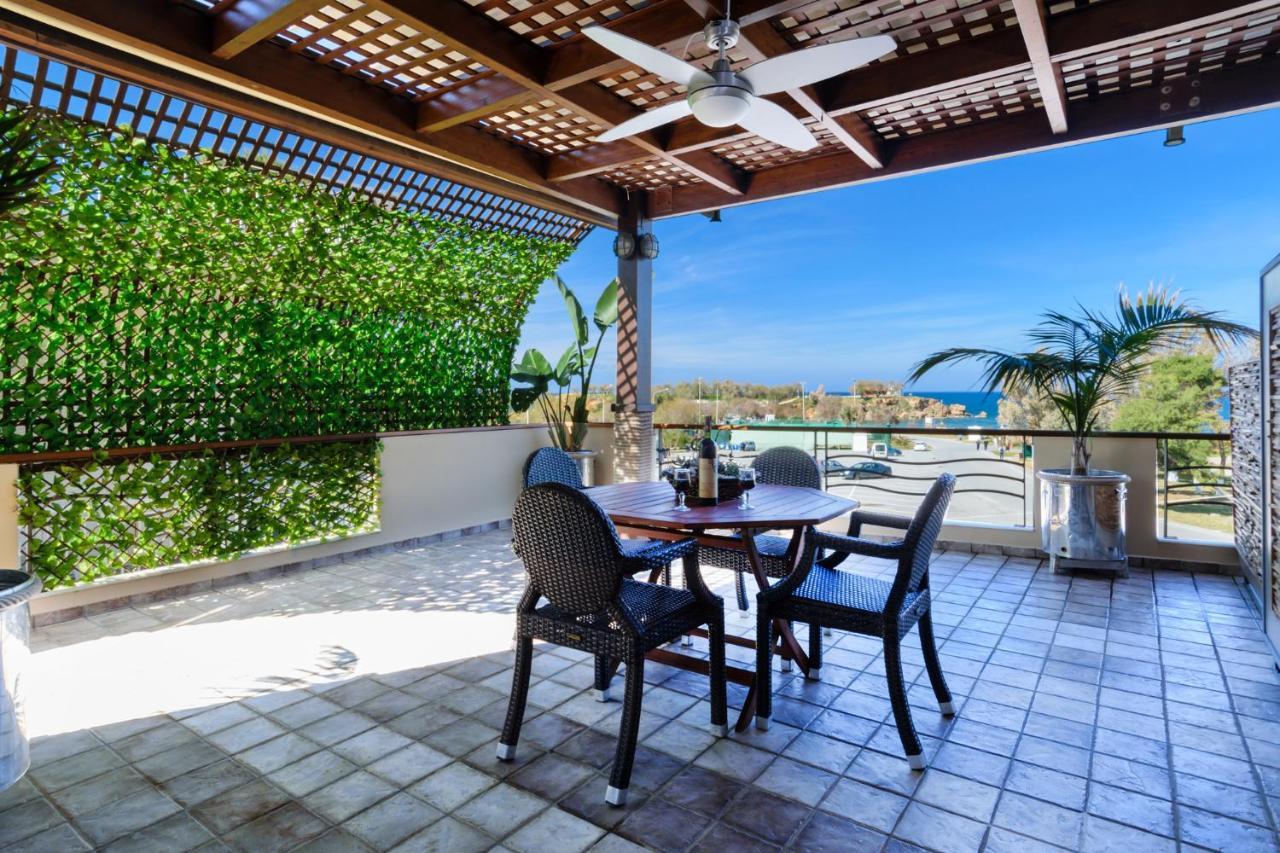 Xenios Dias Luxury Apartments With Sea View Като Дарацо Екстериор снимка