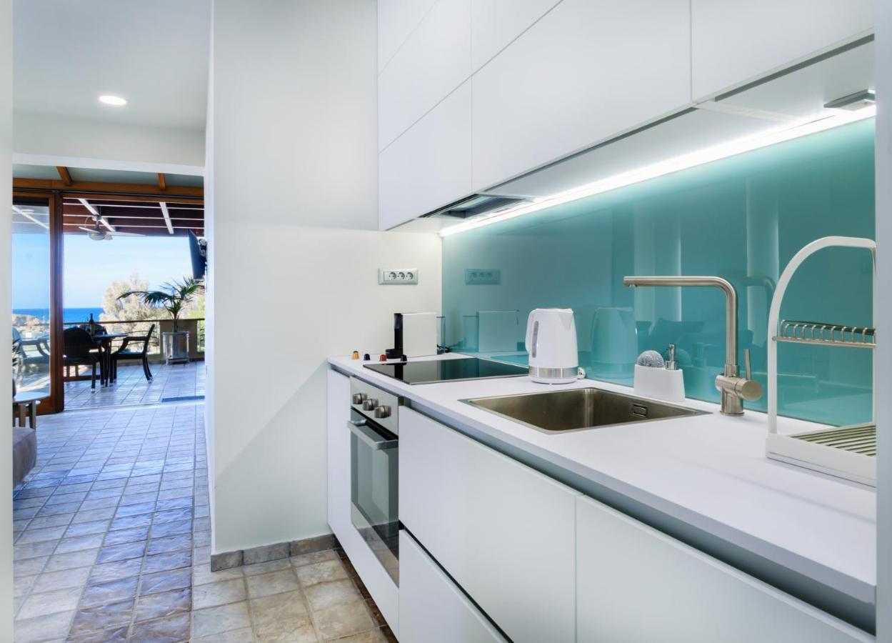 Xenios Dias Luxury Apartments With Sea View Като Дарацо Екстериор снимка