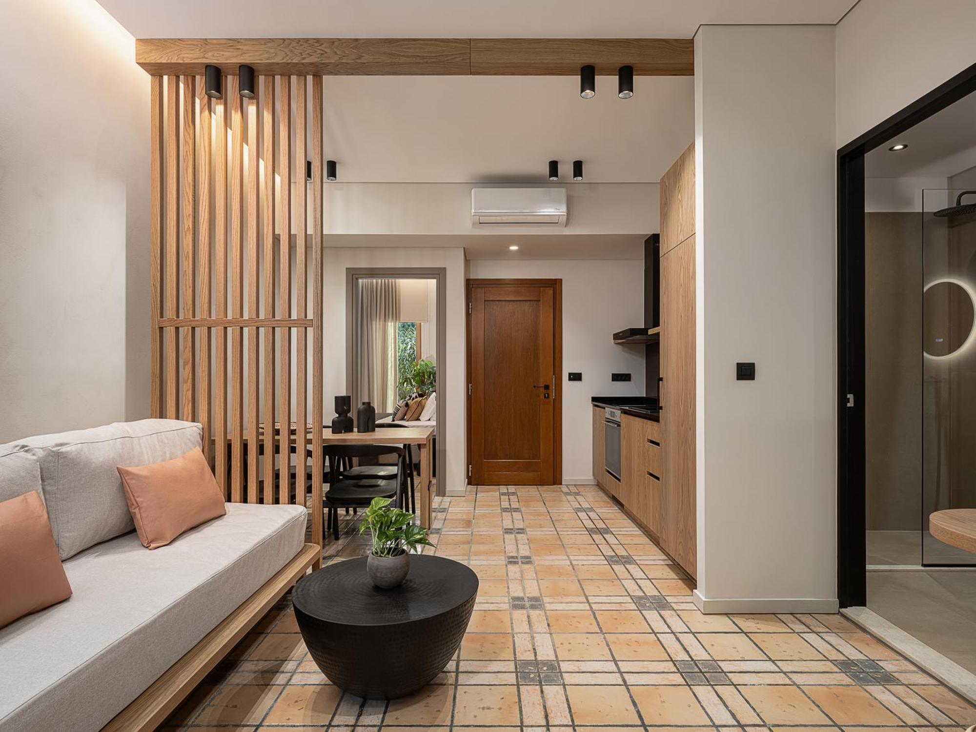 Xenios Dias Luxury Apartments With Sea View Като Дарацо Екстериор снимка