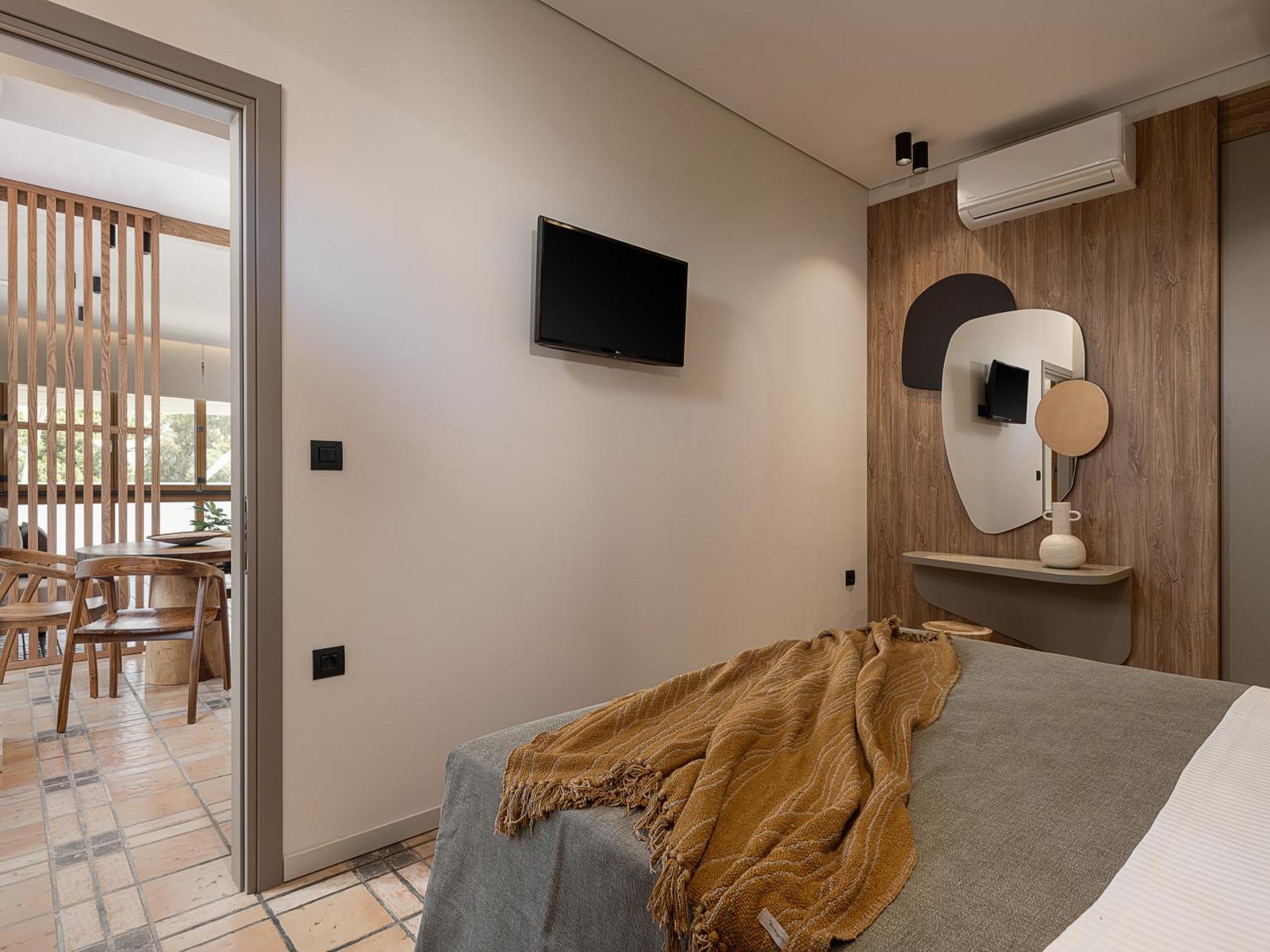 Xenios Dias Luxury Apartments With Sea View Като Дарацо Стая снимка